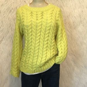 Joe Fresh sweater! Lime green